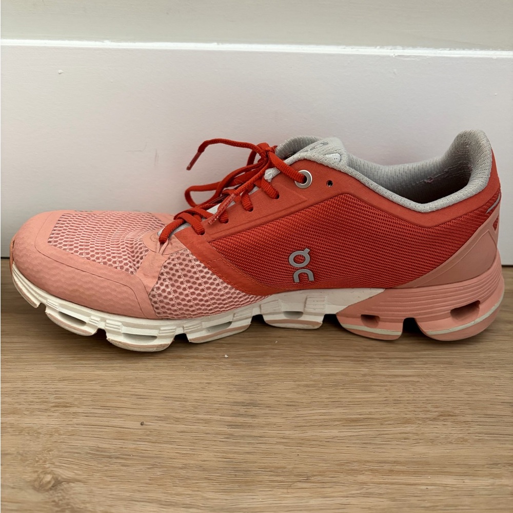 On Running Women's Orange Ginger Running Shoes - Picture 5 of 7